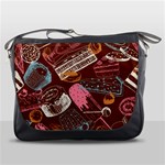 Sweet Food Seamless Pattern Messenger Bag Front