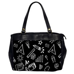 Knowledge Drawing Education Science Oversize Office Handbag (2 Sides) by Proyonanggan