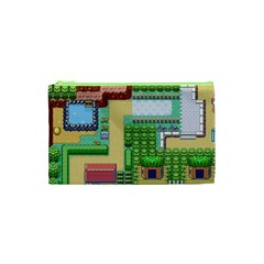 Pixel Map Game Cosmetic Bag (xs)