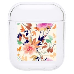 Abstract Floral Background Hard Pc Airpods 1/2 Case