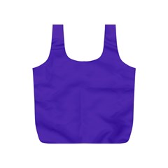 Ultra Violet Purple Full Print Recycle Bag (s) by bruzer