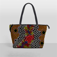 Authentic Aboriginal Art - Gathering 2 Classic Shoulder Handbag by hogartharts