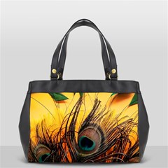 Art Paint Landscape Mountain Oversize Office Handbag by Cemarart