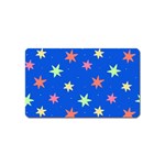 Background Star Darling Galaxy Magnet (Name Card) Front