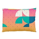 Abstract Geometric Bauhaus Polka Dots Retro Memphis Art Pillow Case (Two Sides) Front