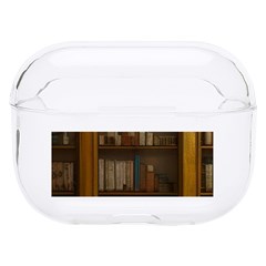 Books Book Shelf Shelves Knowledge Book Cover Gothic Old Ornate Library Hard Pc Airpods Pro Case