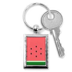 Watermelon Melon Fruit Healthy Food Meal Breakfast Lunch Juice Lemonade Summer Key Chain (rectangle) by Maspions