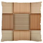 Wooden Wickerwork Texture Square Pattern 16  Baby Flannel Cushion Case (Two Sides) Front