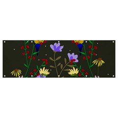 Bird Flower Plant Nature Banner And Sign 12  X 4 