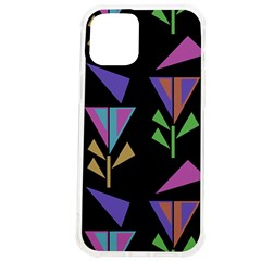 Abstract Pattern Flora Flower Iphone 12 Pro Max Tpu Uv Print Case by Maspions