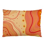 Lines Abstract Colourful Design Pillow Case (Two Sides) Front