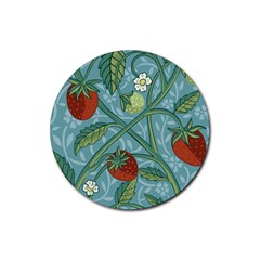 Spring Time Rubber Round Coaster (4 Pack) by AlexandrouPrints