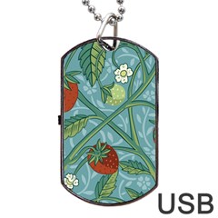 Spring Time Dog Tag Usb Flash (one Side) by AlexandrouPrints