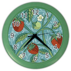 Spring Time Color Wall Clock by AlexandrouPrints