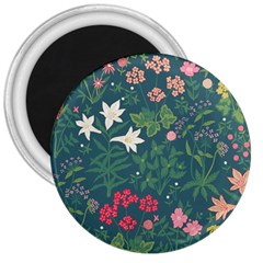 Spring Design  3  Magnets by AlexandrouPrints