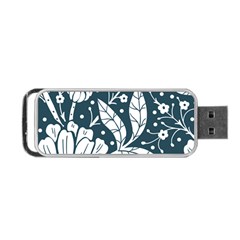 Spring Pattern Portable Usb Flash (one Side) by AlexandrouPrints