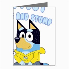 Stumpfest Bluey Greeting Card by avitendut