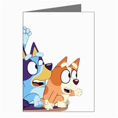 Bluey Greeting Cards (pkg Of 8) by avitendut