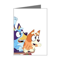 Bluey Mini Greeting Card by avitendut