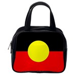 Aboriginal flag on a Classic Handbag (One Side)