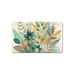 Flowers Spring Magnet (name Card)