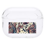 Paisley Print Musical Notes8 Hard PC AirPods Pro Case Front