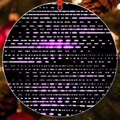 Purplestars Uv Print Acrylic Ornament Round by Sparkle