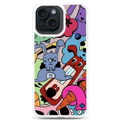 Graffiti Monster Street Theme Iphone 15 Plus Tpu Uv Print Case