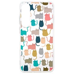 Cute Seamless Pattern Happy Kitty Kitten Cat Samsung Galaxy S24 Ultra 6 9 Inch Tpu Uv Case by Hannah976