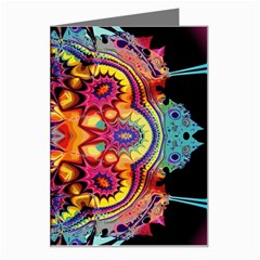 Lila Floral Blume Greeting Card by 2607694c