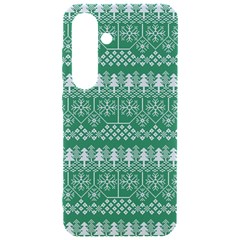 Christmas Knit Digital Samsung Galaxy S24 6 2 Inch Black Tpu Uv Case by Mariart