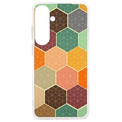 Hexagonal Pattern Vector Samsung Galaxy S24 Ultra 6 9 Inch Tpu Uv Case