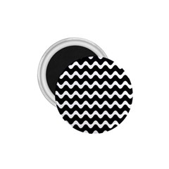 Wave-black White 1 75  Magnets by kyorashop23