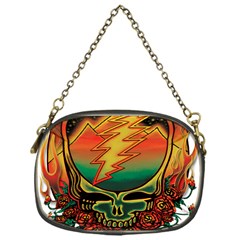 Grateful Steal Your Face Deadhead Hippie Logo Symbol Chain Purse (one Side) by Loisa77