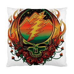 Grateful Steal Your Face Deadhead Hippie Logo Symbol Standard Cushion Case (two Sides) by Loisa77