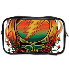 Grateful Steal Your Face Deadhead Hippie Logo Symbol Toiletries Bag (two Sides) by Loisa77