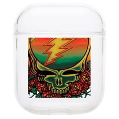 Grateful Steal Your Face Deadhead Hippie Logo Symbol Soft Tpu Airpods 1/2 Case by Loisa77