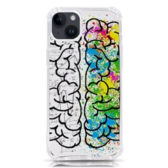 Brain Mind Psychology Idea Drawing Iphone 14 Plus Tpu Uv Print Case by Loisa77