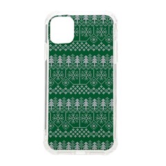 Christmas Knit Digital Iphone 11 Tpu Uv Print Case by Mariart