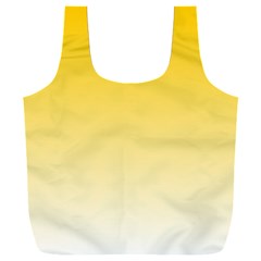 Gradient  Green, Yellow Full Print Recycle Bag (xxl) by 2607694c