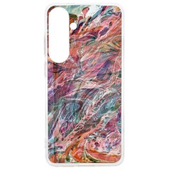 Abstract Summer Flow Samsung Galaxy S24 Ultra 6 9 Inch Tpu Uv Case by kaleidomarblingart