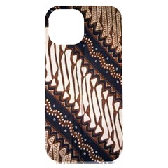 Batik Indonesian Culture Indonesia Authentic Iphone 15 Plus Black Uv Print Pc Hardshell Case