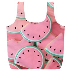 Aesthetic Cute Kawaii Watermelon Full Print Recycle Bag (xxl) by Perong