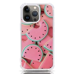 Aesthetic Cute Kawaii Watermelon Iphone 13 Pro Tpu Uv Print Case by Perong