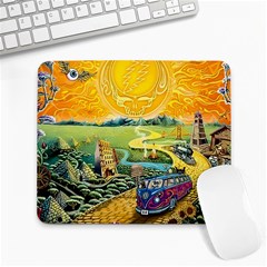 Grateful Dead Golden Road Large Mousepad by Bedest