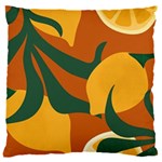 Lemon Citrus Fruit Summer Painting Drawing 16  Baby Flannel Cushion Case (Two Sides) Back