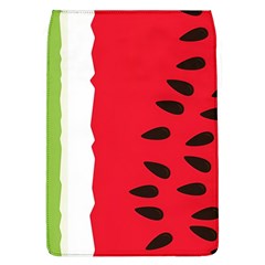 Watermelon Black Green Melon Red Removable Flap Cover (l) by Cemarart