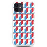 Fabric Geometric Pattern Background iPhone 12/12 Pro TPU UV Print Case Front