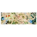 Textile Fabric Tropical Banner and Sign 6  x 2  Front