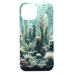 Underwater Coral Life Iphone 15 Plus Black Uv Print Pc Hardshell Case